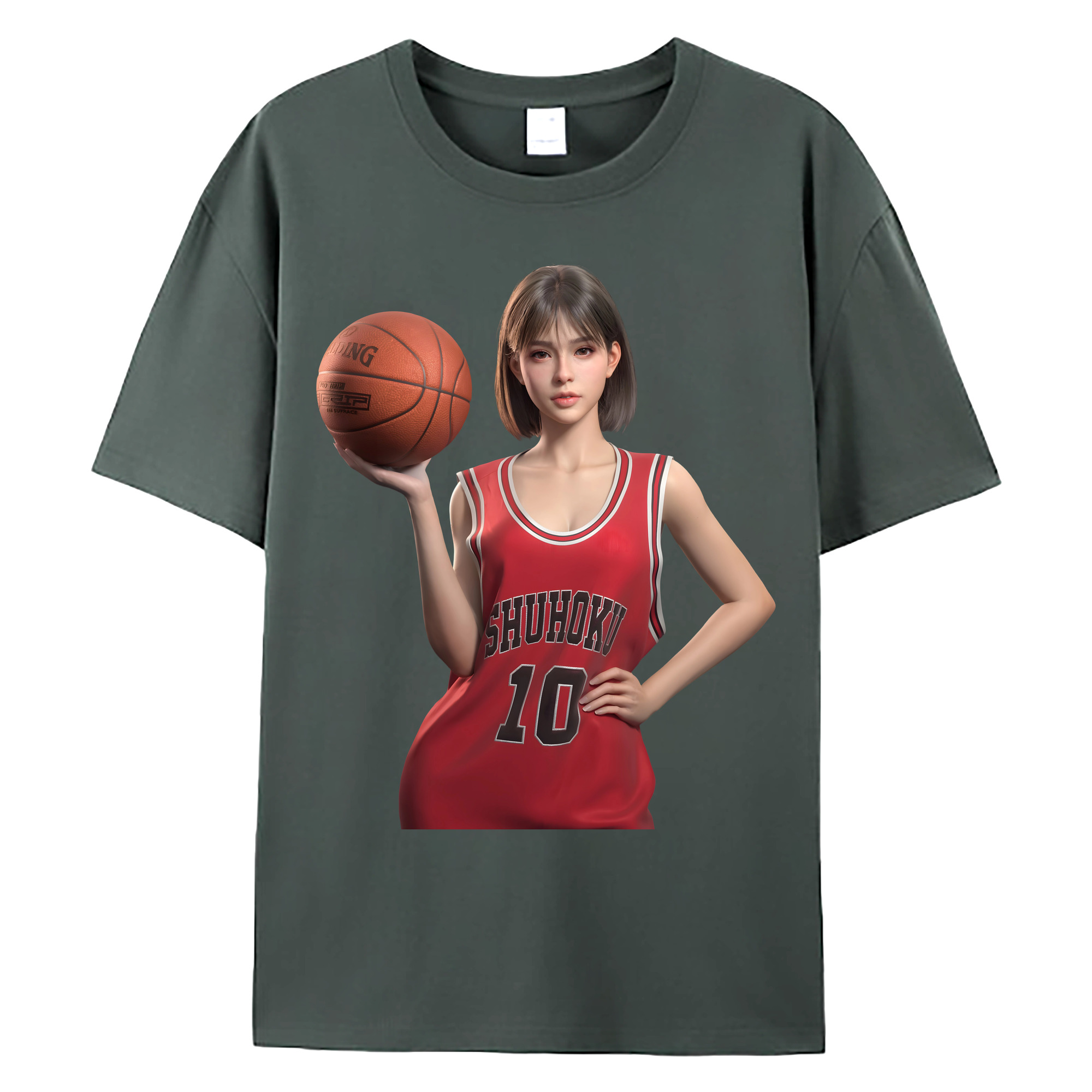 （画像用） SLAM DUNK／スラムダンク 綿100％ メンズ半袖Tシャツ｜肌触りやわらか＆通気性